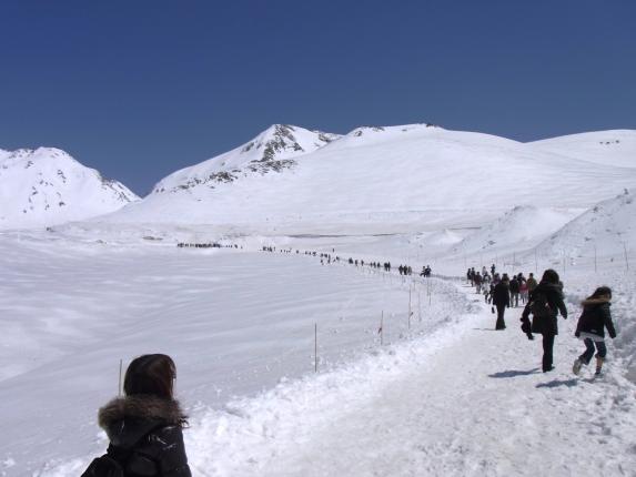 立山黒部アルペンルート：雪の大谷ウォーク-3