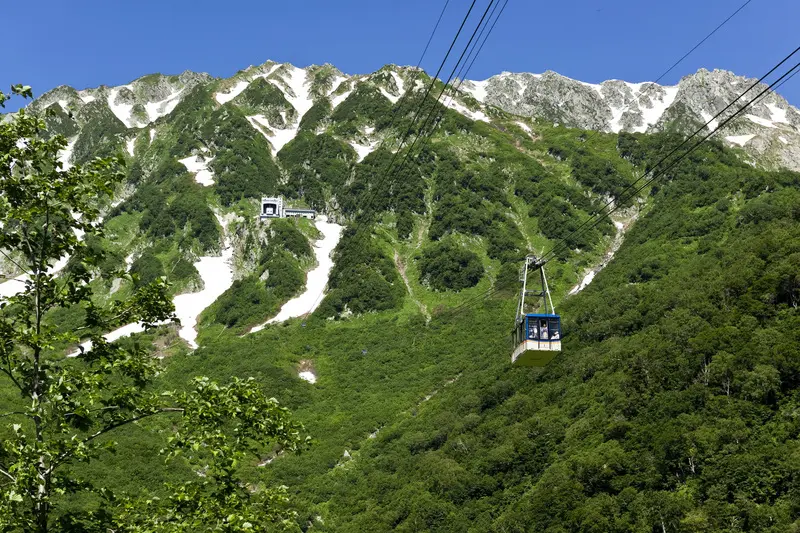 動く展望台！立山ロープーウェイ