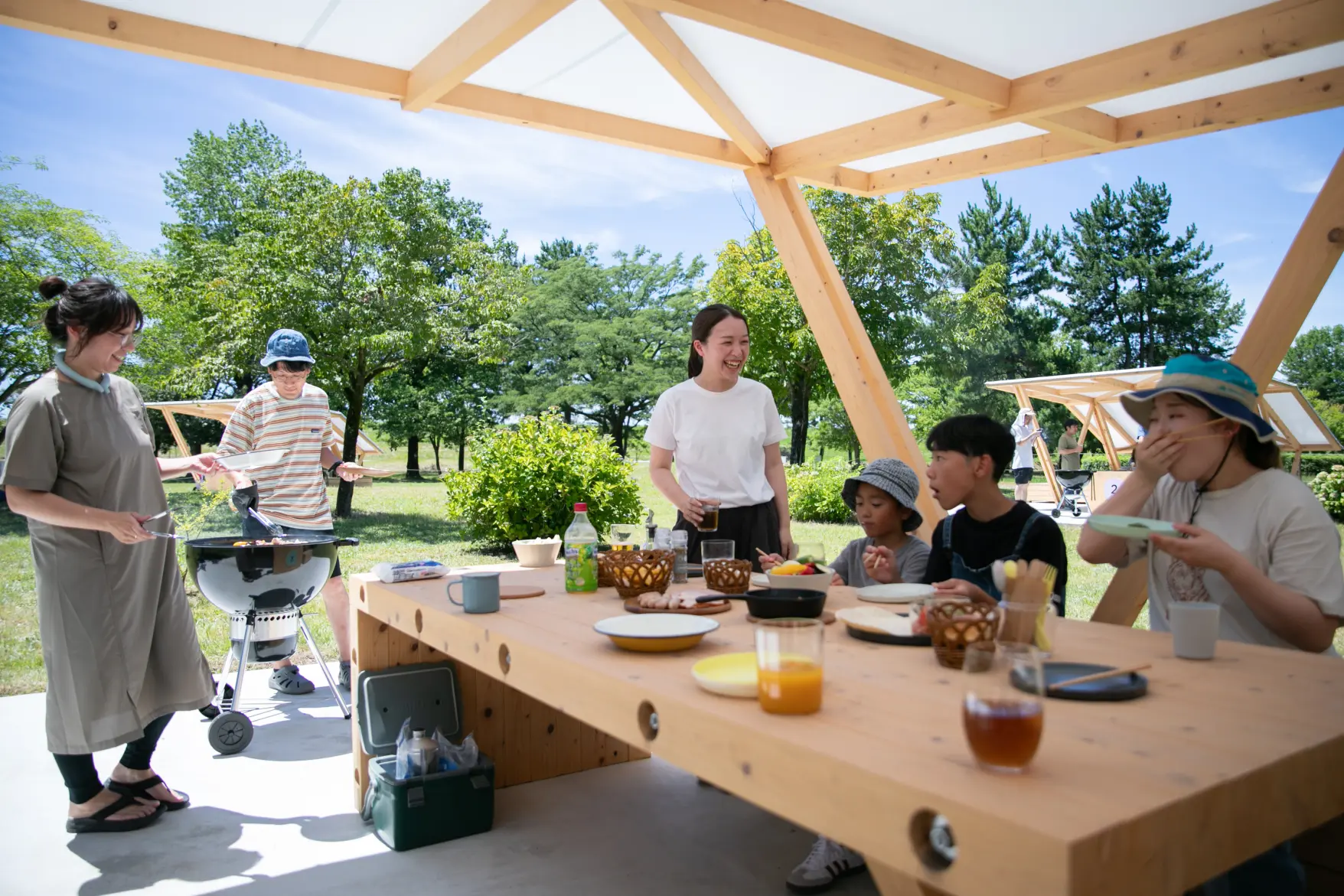 手ぶらで本格バーベキューが楽しめる「BBQ TERRACE」