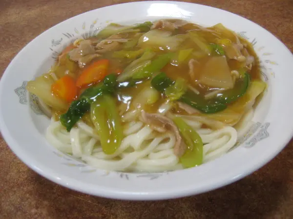 五目あんかけ焼うどん
