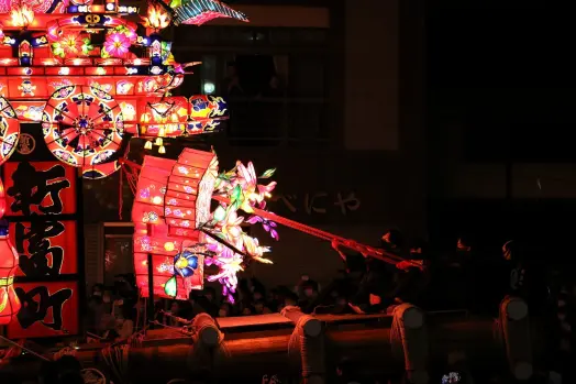 礪波夜高祭-8