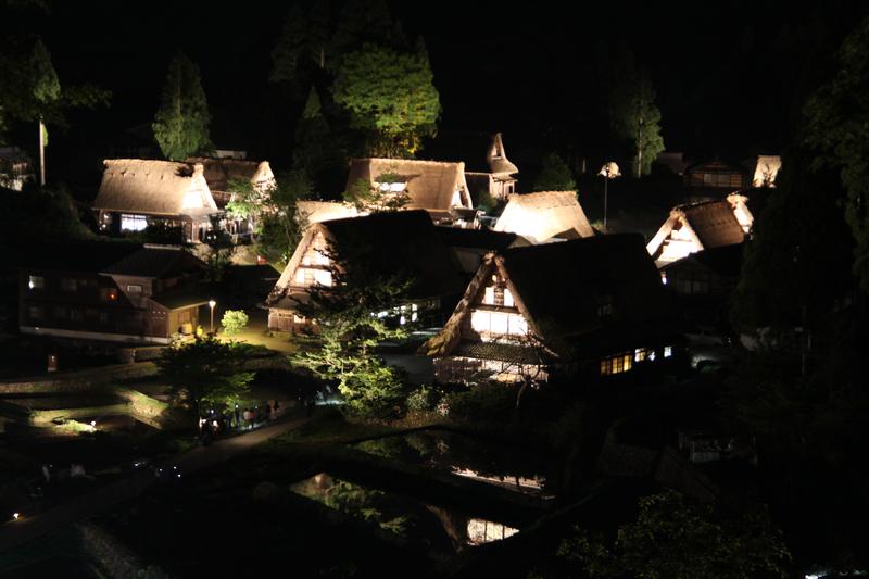 World Heritage – Ainokura Gassho-style Village Light-up-0