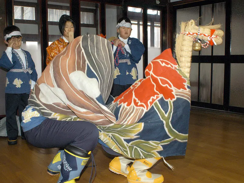 200年続く子どもたちだけで行われる神事