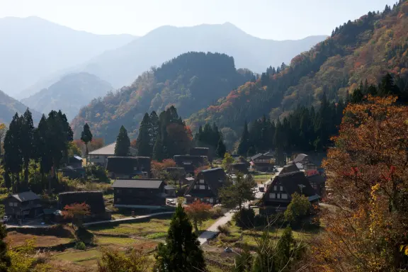 世界遺産 五箇山 相倉合掌造り集落-4
