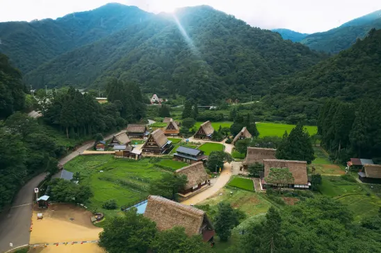 世界遺産 五箇山 菅沼合掌造り集落-1
