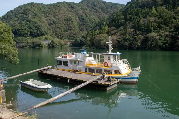 庄川峽湖上遊覽船-4