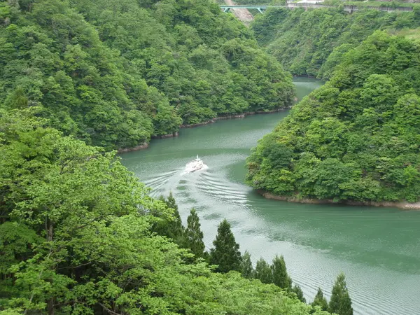 マイナスイオンに満ちた気持ちの良い庄川峡