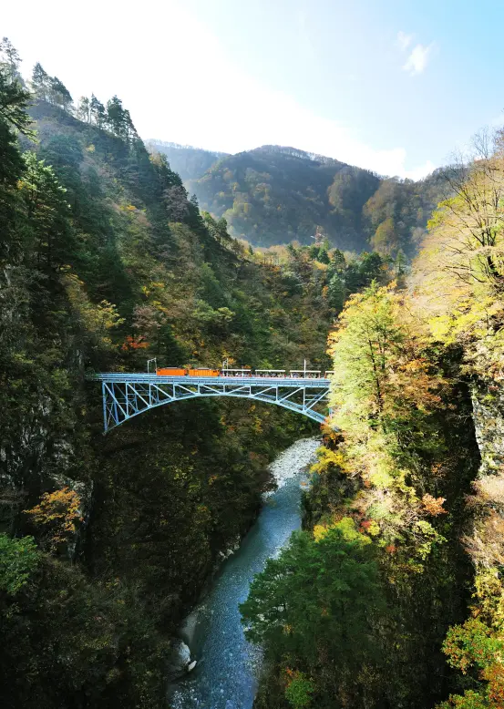 黒部峡谷トロッコ電車 / 黒部峡谷-2
