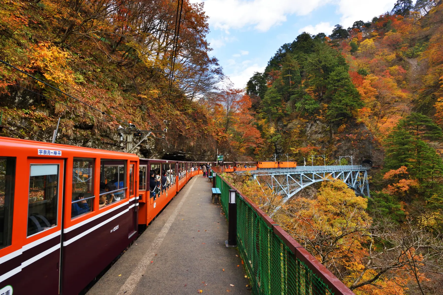 黒部峡谷トロッコ電車 / 黒部峡谷-7