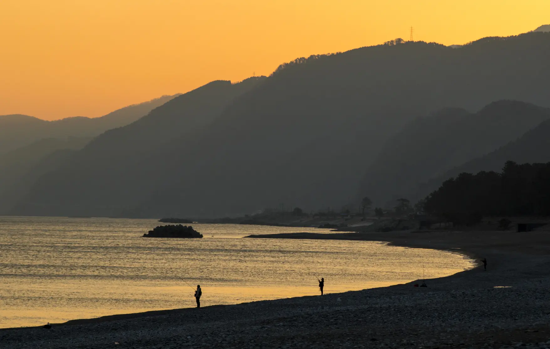 夕暮れもフォトジェニック　