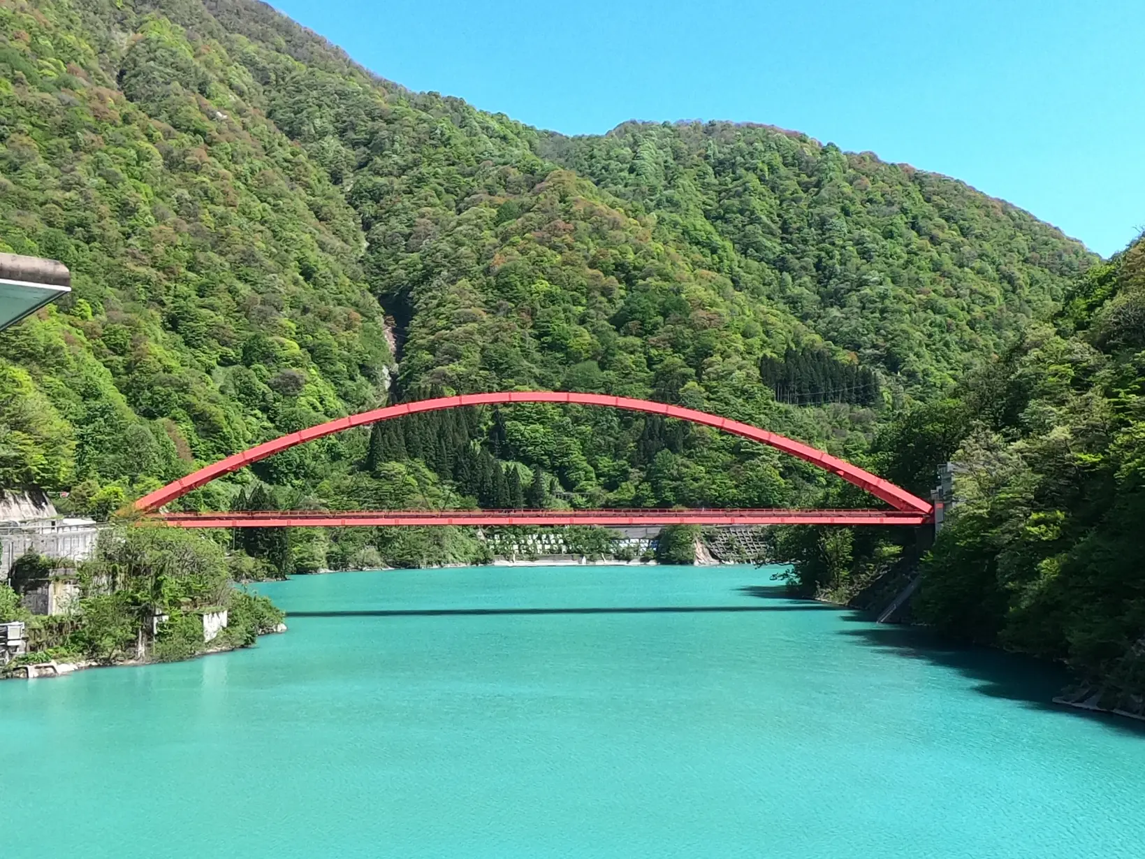 宇奈月ダムと大夢来館-6