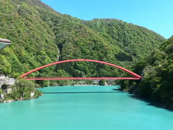 宇奈月ダムと大夢来館-6