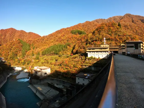 宇奈月ダムと大夢来館-8