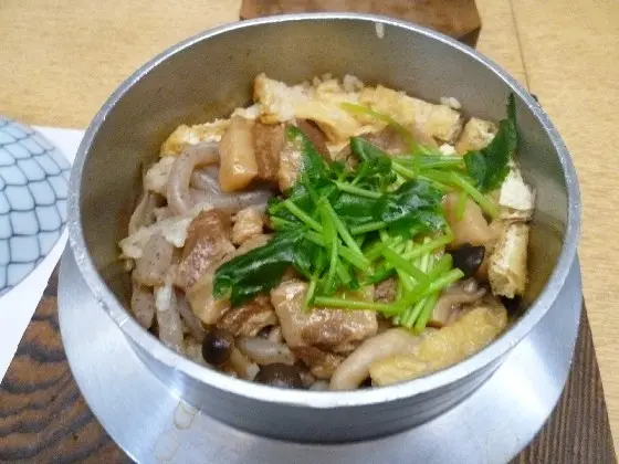 名水豚釜飯