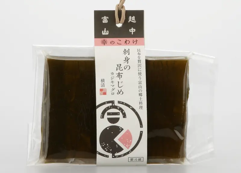 刺身の昆布じめ-1