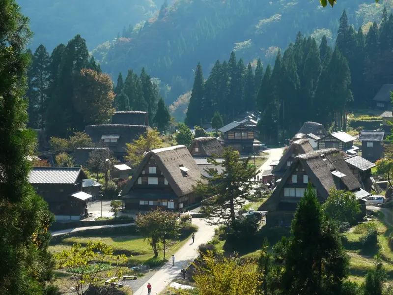世界遺産の相倉合掌集落