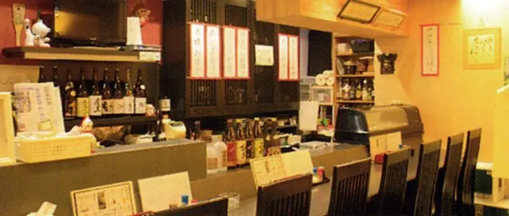 温かみのある雰囲気の店内