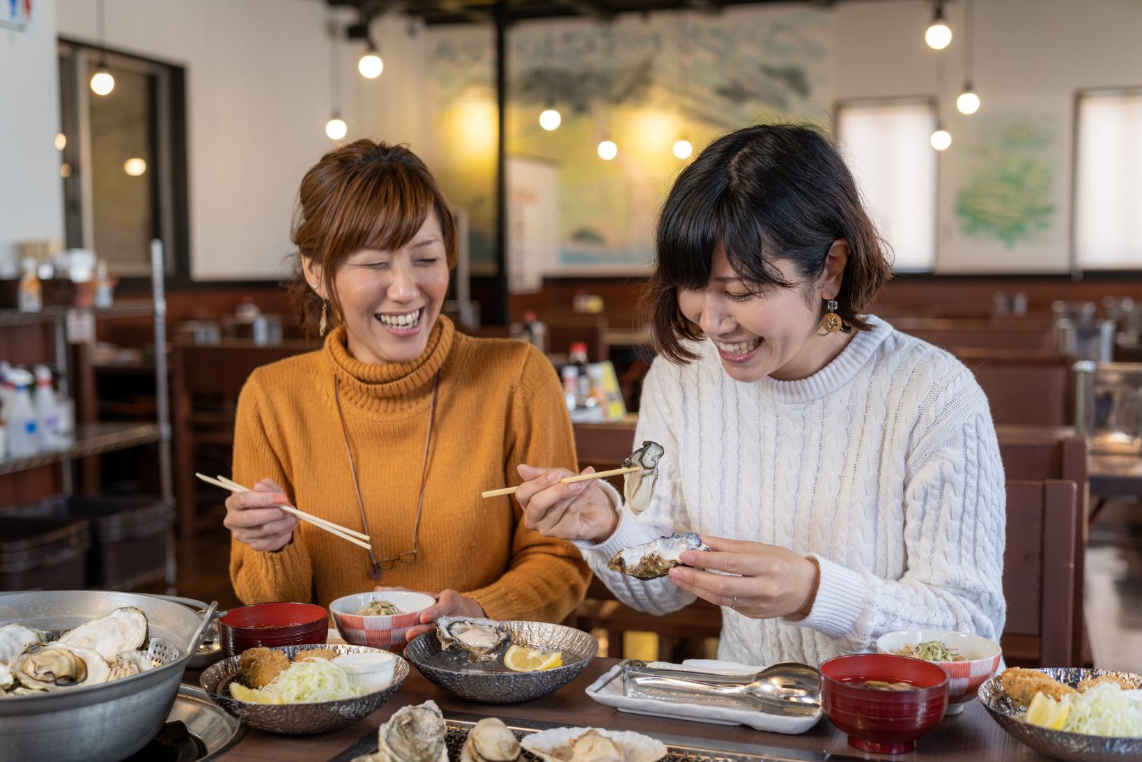 牡蠣好きなら必見のスポット