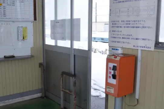 地方鉄道　滑川駅-4