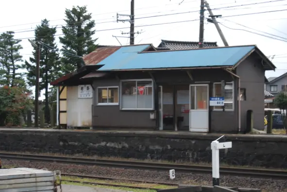 富山地方鉄道　若栗駅-2