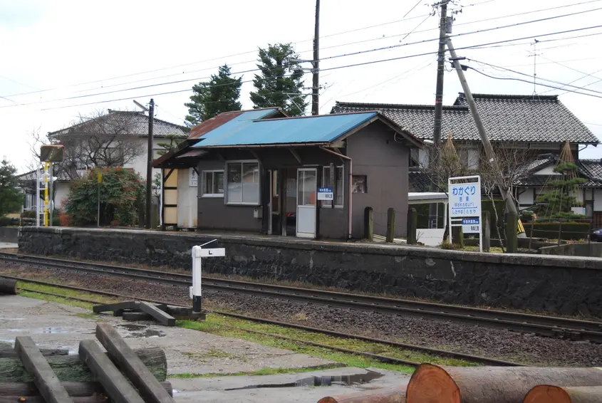 富山地方鉄道　若栗駅-3