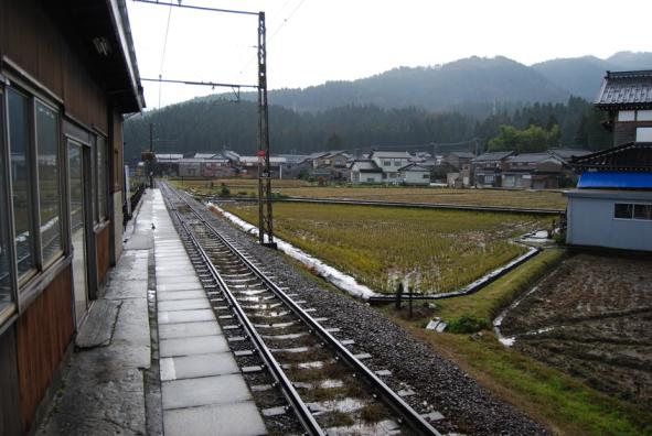 富山地方鉄道　下立駅-4