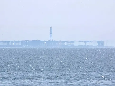 とやまビューポイント「大町海岸公園 から見る 蜃気楼」