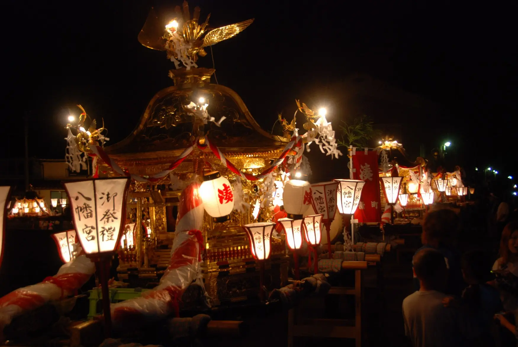 魚津八幡宮献灯神輿祭り-0