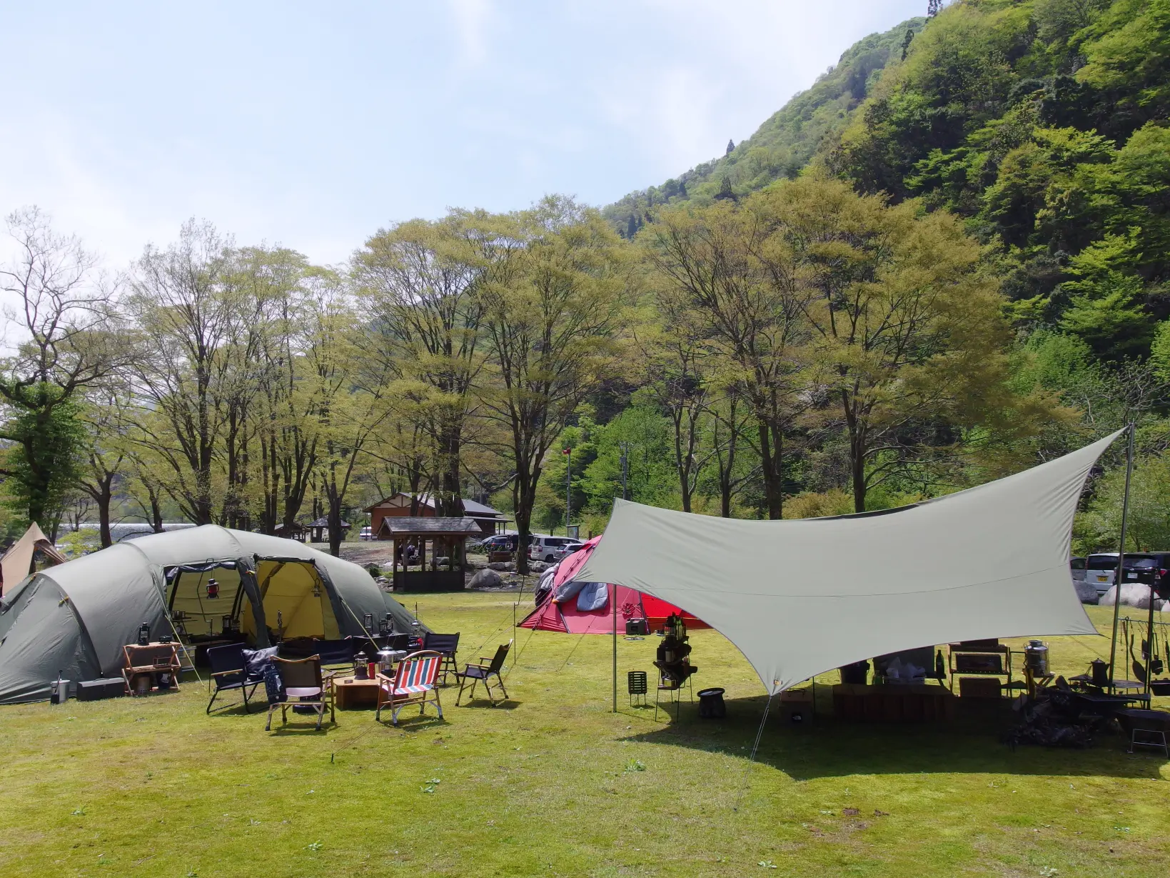 大自然の中でキャンプやバーベキューを楽しもう