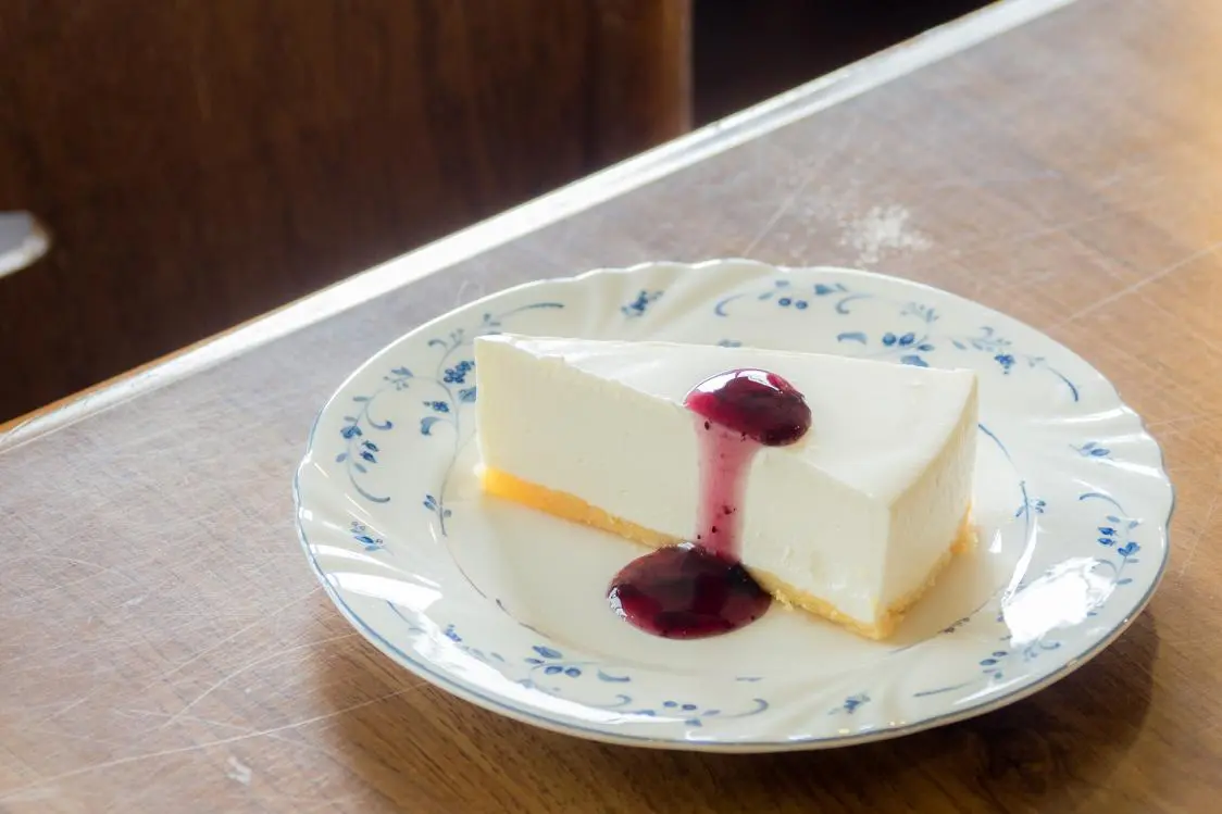 30年以上続く人気の「手作りレアチーズケーキ」